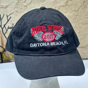 Black & Red Bike Week Daytona Beach Men's Hat